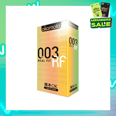 OKAMOTO® 0.03 Real Fit Latex Condoms 10S