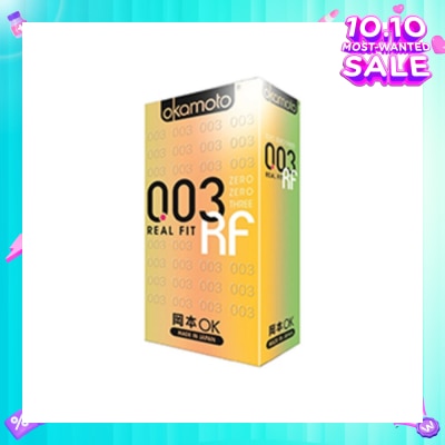 OKAMOTO® 0.03 Real Fit Latex Condoms 10S