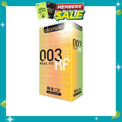 OKAMOTO® 0.03 Real Fit Latex Condoms 10S image