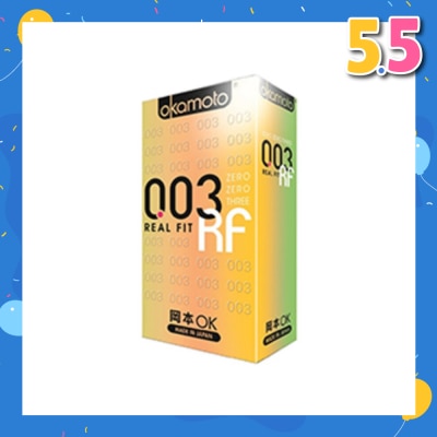 OKAMOTO® 0.03 Real Fit Latex Condoms 10S