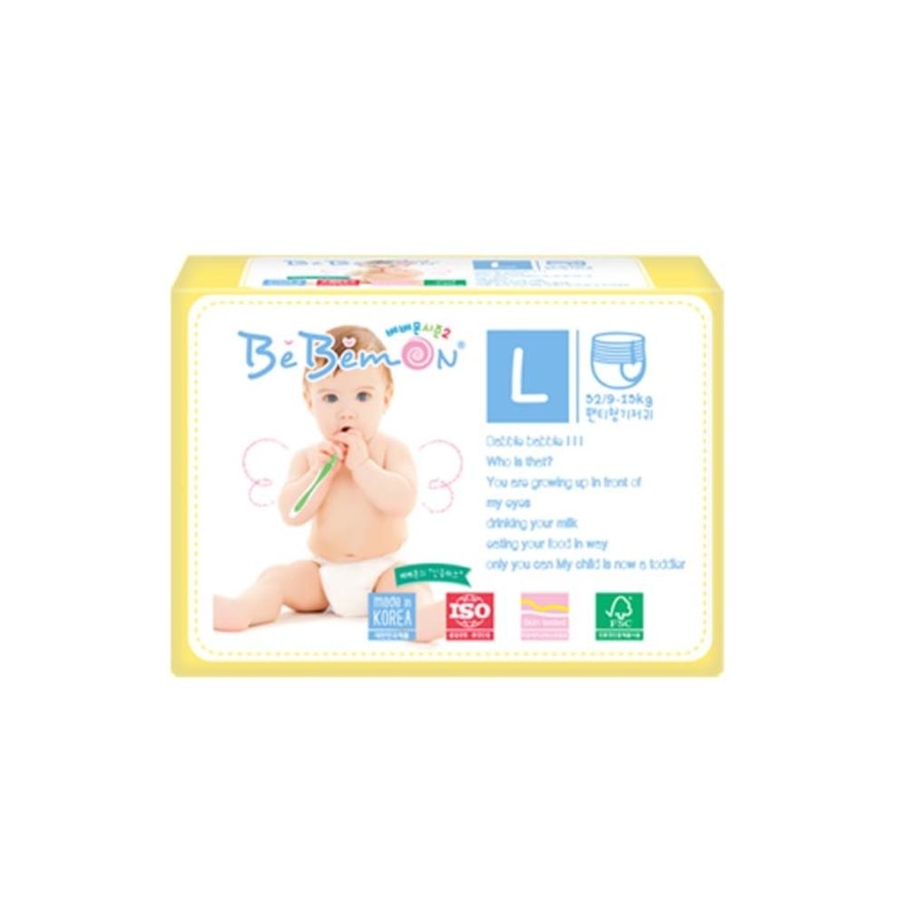 Baby Diaper Panty Type Size L Chlorine Free PEFC & FSC Certified (Best For Babies Weighing 9 To 13 Kg) 32s