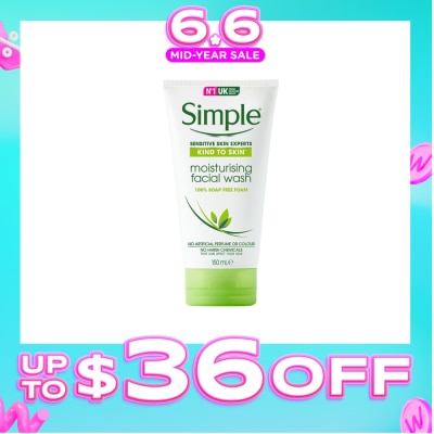 SIMPLE - Kind to Skin Moisturising Facial Wash 150ml