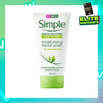 SIMPLE Kind to Skin Moisturising Facial Wash 150ml