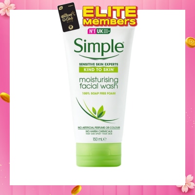 SIMPLE Kind to Skin Moisturising Facial Wash 150ml
