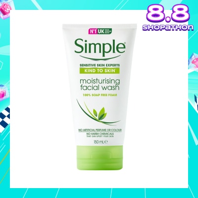 SIMPLE Kind to Skin Moisturising Facial Wash 150ml