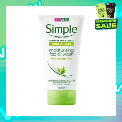 SIMPLE Kind to Skin Moisturising Facial Wash 150ml