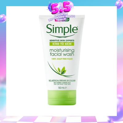 SIMPLE - Kind to Skin Moisturising Facial Wash 150ml