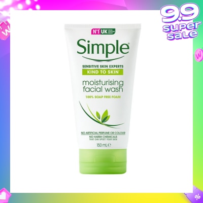 SIMPLE Kind to Skin Moisturising Facial Wash 150ml