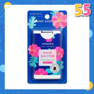 WATSONS Hand Sanitiser Cherry Blossom 13ml