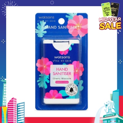 WATSONS Hand Sanitiser Cherry Blossom 13ml