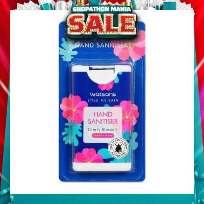WATSONS - Hand Sanitiser Cherry Blossom 13ml