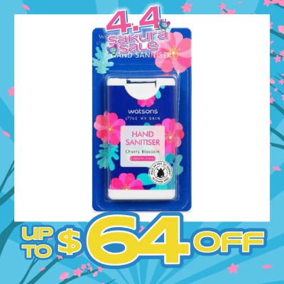 WATSONS - Hand Sanitiser Cherry Blossom 13ml