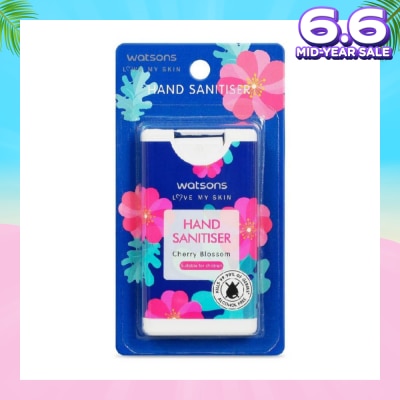 WATSONS Hand Sanitiser Cherry Blossom 13ml