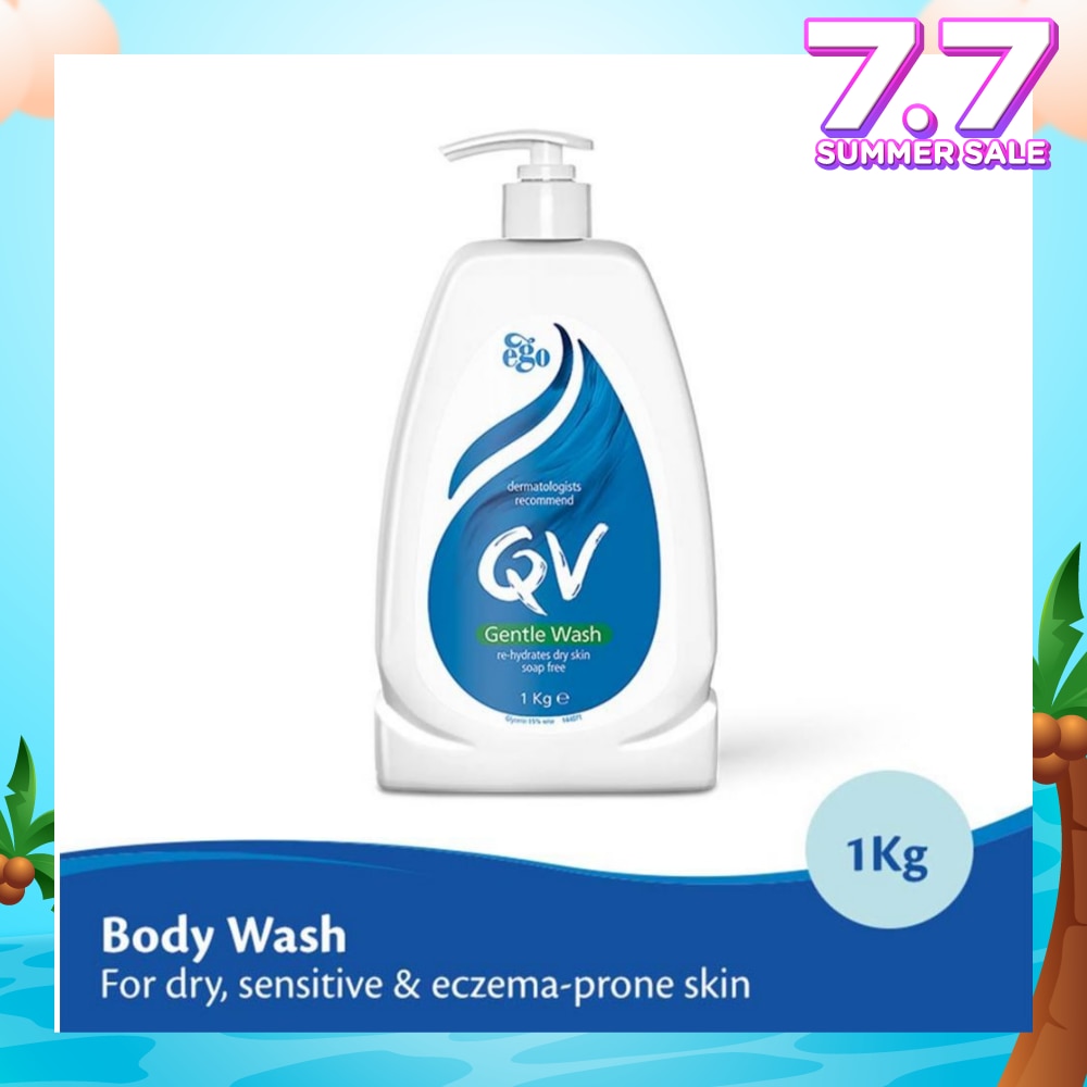 Gentle Wash (Body Wash For Dry + Sensitive & Eczema-Prone Skin) 1kg