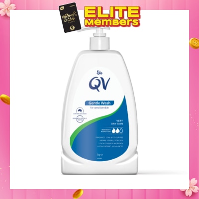 EGO QV Gentle Wash (Body Wash For Dry + Sensitive & Eczema-Prone Skin) 1kg