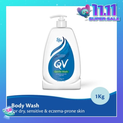 EGO QV Gentle Wash (Body Wash For Dry + Sensitive & Eczema-Prone Skin) 1kg