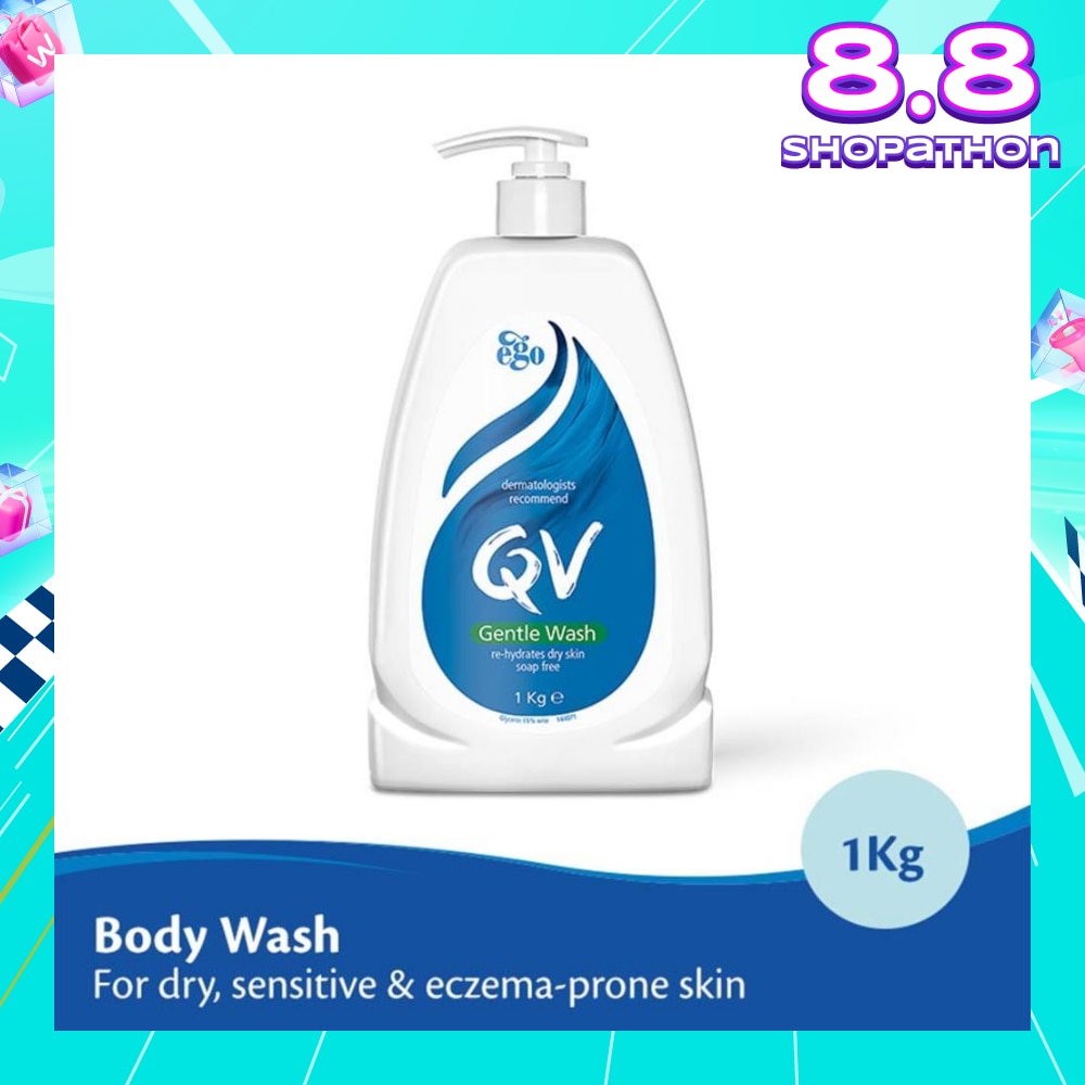 Gentle Wash (Body Wash For Dry + Sensitive & Eczema-Prone Skin) 1kg