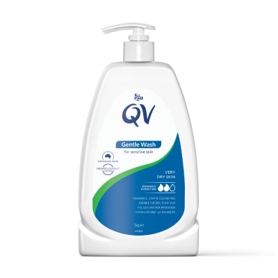 EGO QV Gentle Wash (Body Wash For Dry + Sensitive & Eczema-Prone Skin) 1kg