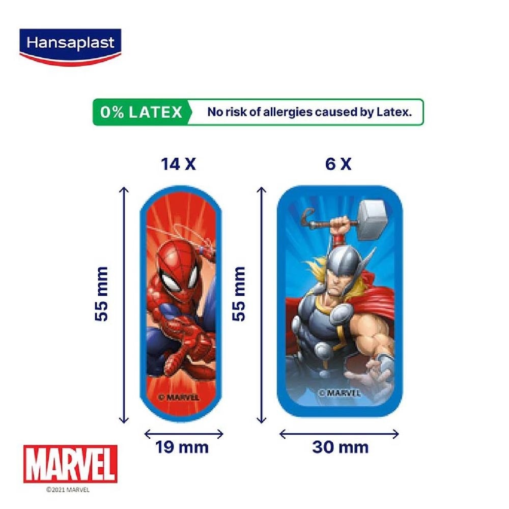 Marvel Plaster Strips 20s