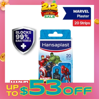 HANSAPLAST Marvel Plaster Strips 20s