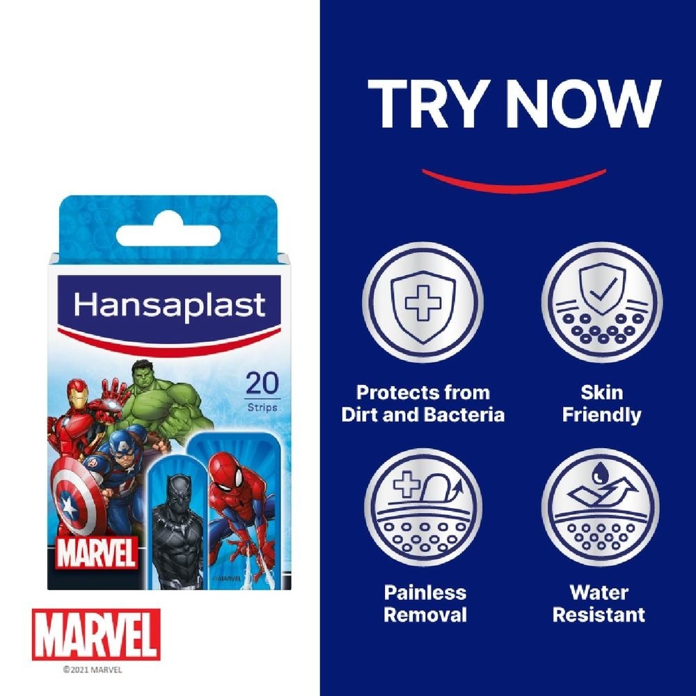 Marvel Plaster Strips 20s