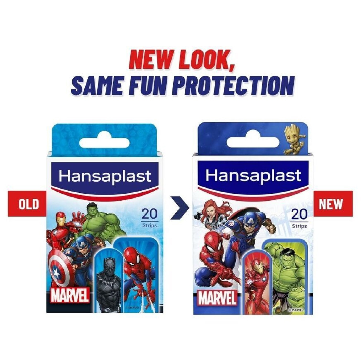 Marvel Plaster Strips 20s