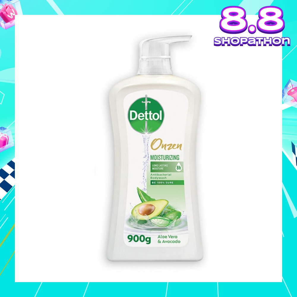 Onzen Antibacterial Japanese Inspired Body Wash Aloe Vera & Avocado 900g