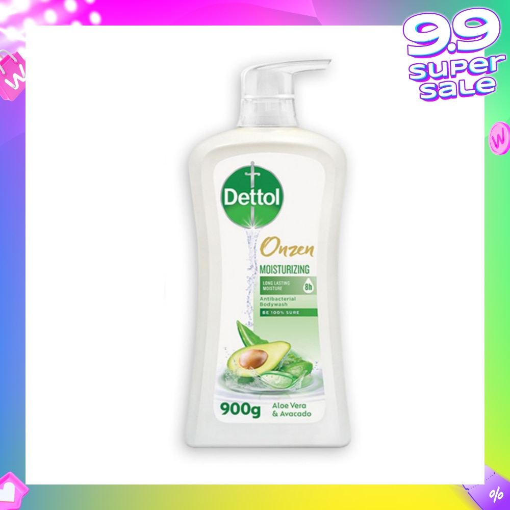 Onzen Antibacterial Japanese Inspired Body Wash Aloe Vera & Avocado 900g