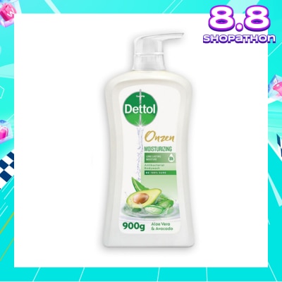 DETTOL Onzen Antibacterial Japanese Inspired Body Wash Aloe Vera & Avocado 900g