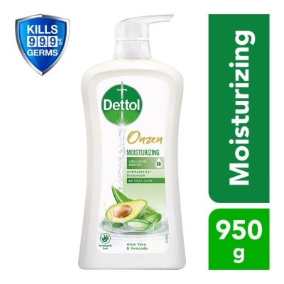 DETTOL Onzen Moisturizing Body Wash Aloe Vera & Avocado 950ml