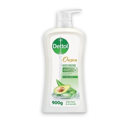 DETTOL Onzen Antibacterial Japanese Inspired Body Wash Aloe Vera & Avocado 900g