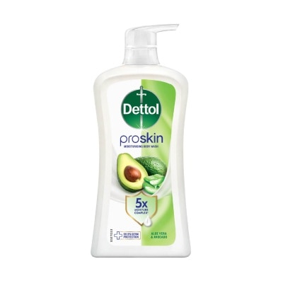 DETTOL - Proskin Moisturising Body Wash with Aloe Vera & Avocado 900ml
