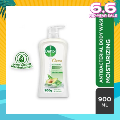 DETTOL Onzen Moisturizing Body Wash Aloe Vera & Avocado 950ml