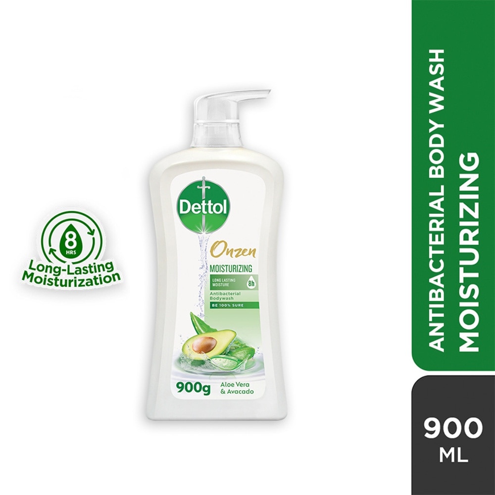 Onzen Antibacterial Japanese Inspired Body Wash Aloe Vera & Avocado 900g