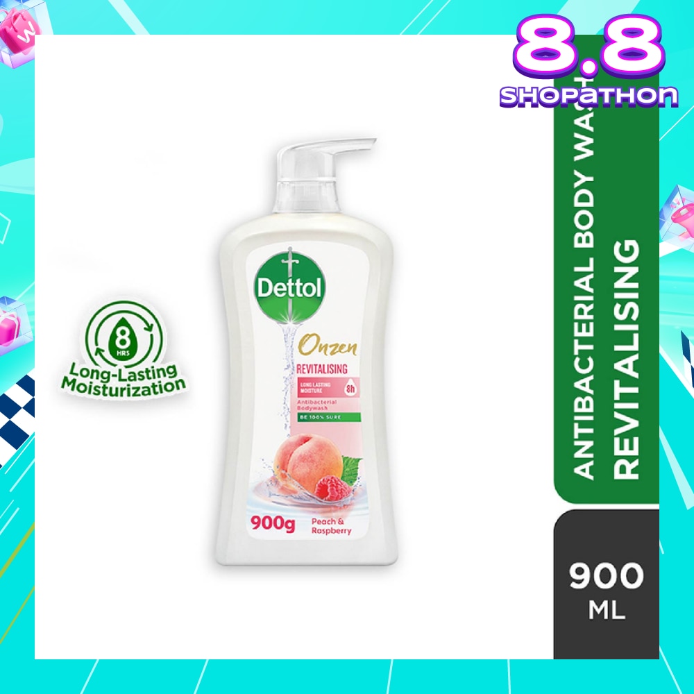 Onzen Revitalising Body Wash Peach & Raspberry 950ml