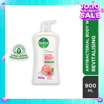 DETTOL Onzen Revitalising Body Wash Peach & Raspberry 950ml