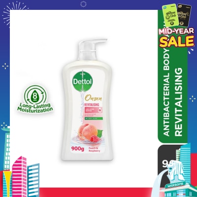 DETTOL Onzen Revitalising Body Wash Peach & Raspberry 950ml