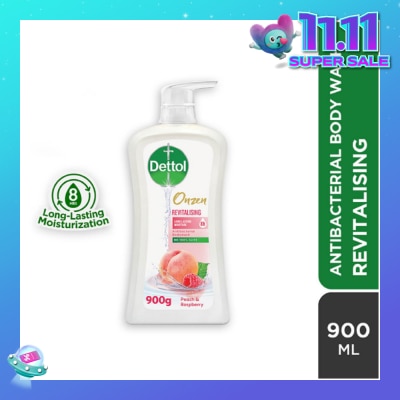 DETTOL Onzen Revitalising Body Wash Peach & Raspberry 950ml