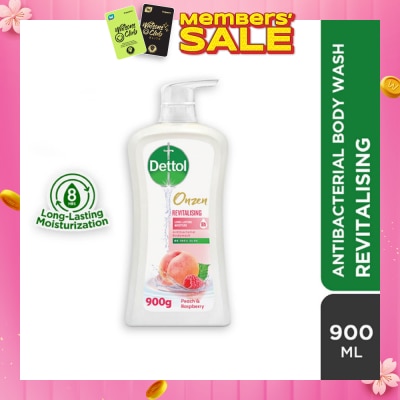 DETTOL Onzen Revitalising Body Wash Peach & Raspberry 950ml