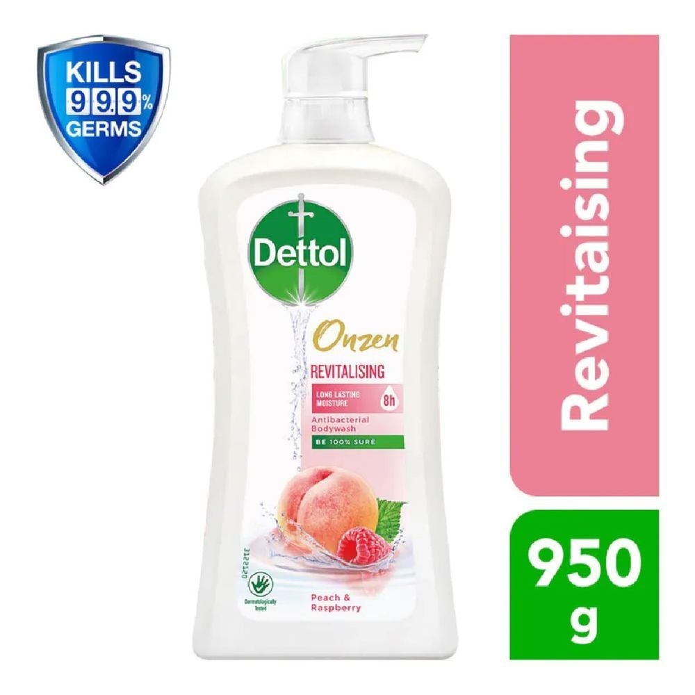 Onzen Revitalising Body Wash Peach & Raspberry 950ml