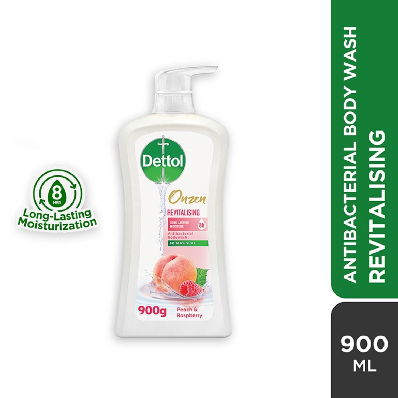 Onzen Revitalising Body Wash Peach & Raspberry 950ml