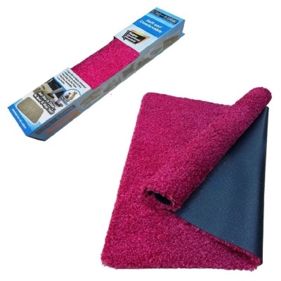 JML Microfiber Super Absorbent Non Slip Door Mat Red 1s