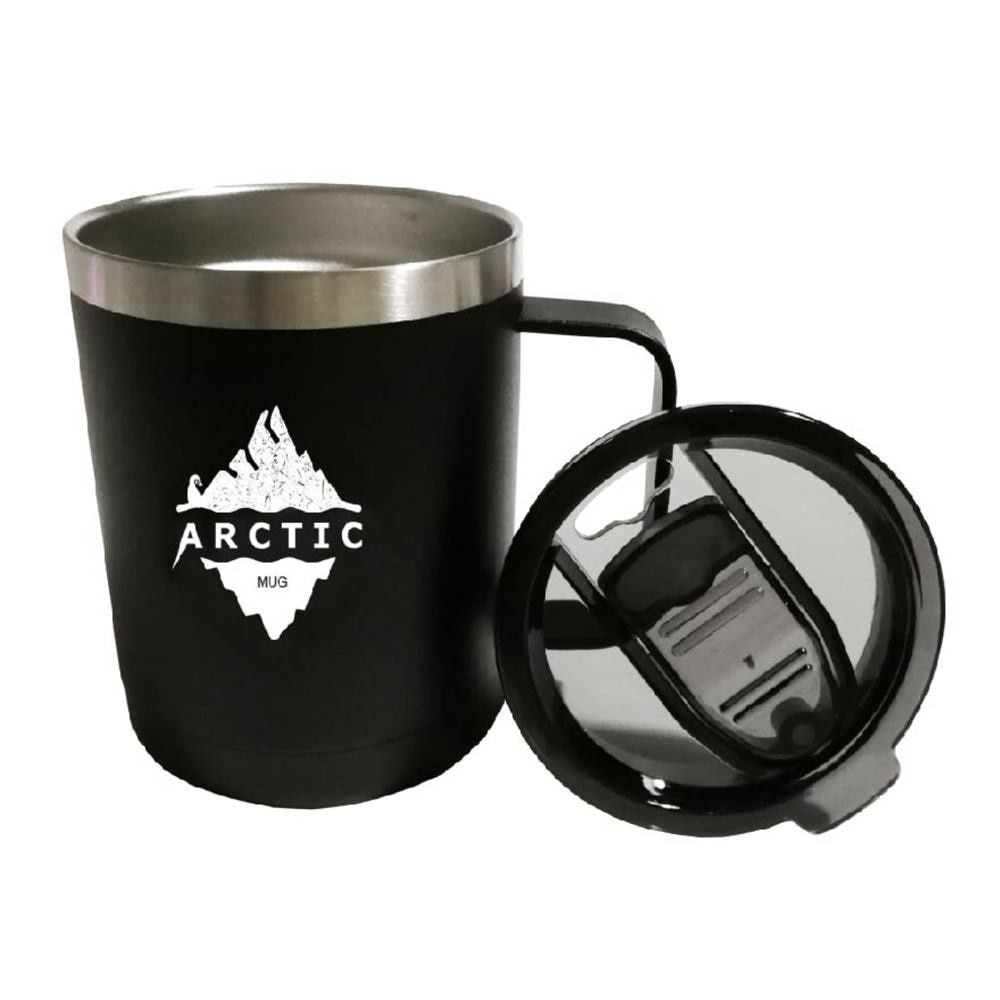 Arctic Mug Insulated Thermal Black 300ml