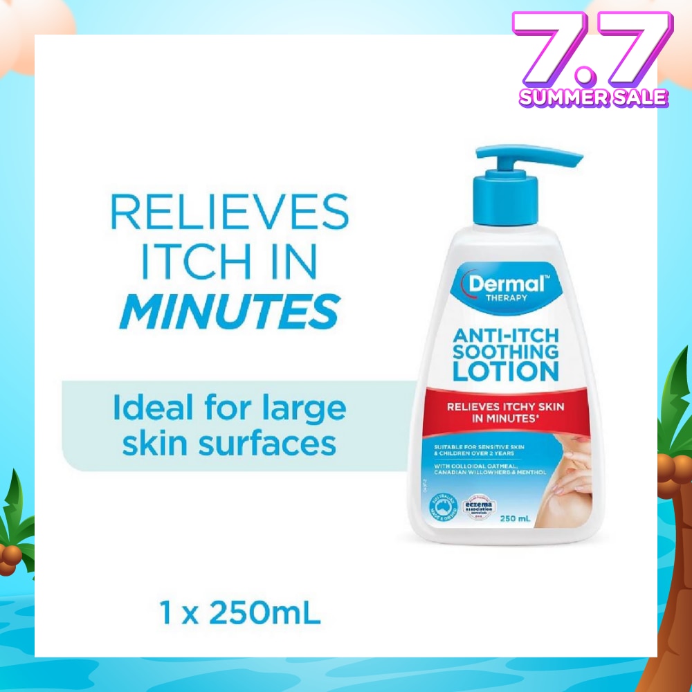 Anti-itch Soothing Lotion (For Normal To Dry + Itchy + Sensitive + Eczema-Prone Skin) 250ml