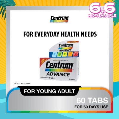 CENTRUM Advance 60 Tablets