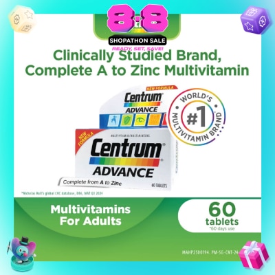 CENTRUM - Advance 60 Tablets (Expiry: Apr`2027)