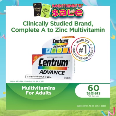 CENTRUM - Advance 60 Tablets