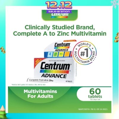 CENTRUM Advance 60 Tablets