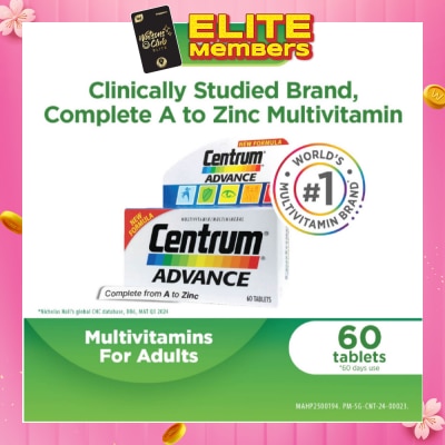 CENTRUM Advance 60 Tablets