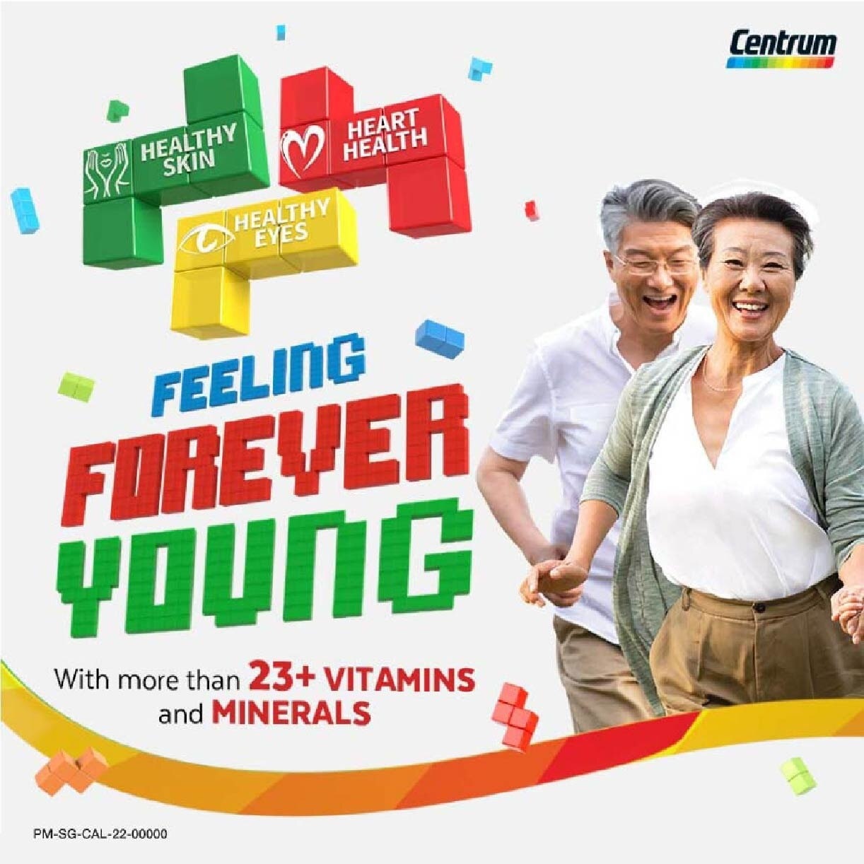 Silver Multivitamin & Multineral Tablets for Adults 50+ (Complete from A to Zinc) 60s (Expiry: Feb`2025)